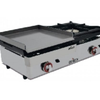 Plancha fry-top a gas